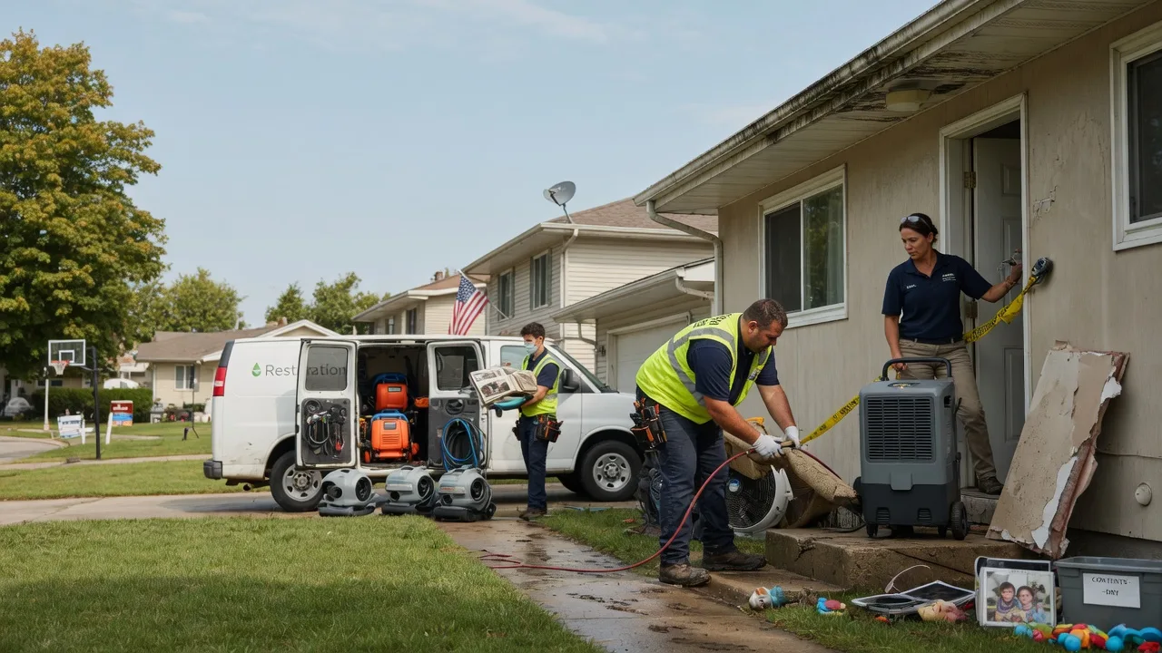 Water Damage Restoration in Crooksville, OH near me
